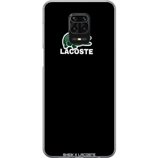 Xiaomi Redmi Note 9S Genomskinligt Skal Lacoste