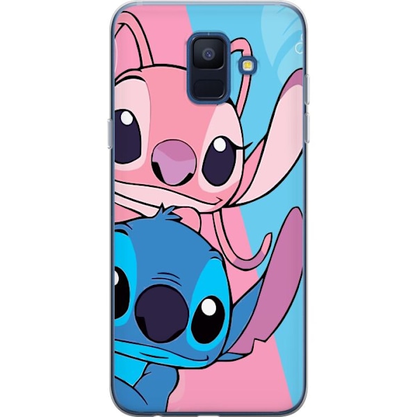 Samsung Galaxy A6 (2018) Gennemsigtig cover Stitch & Angel