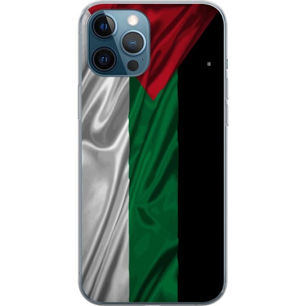 Apple iPhone 12 Pro Gennemsigtig cover Palæstina