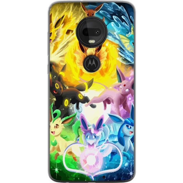 Motorola Moto G7 Gennemsigtig cover Pokemon