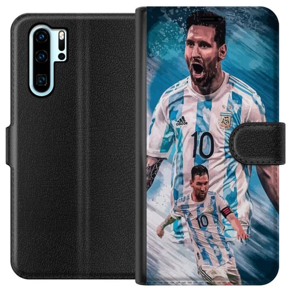 Kompatibelt Lommeboketui til Huawei P30 Pro Lionel Andrés Messi