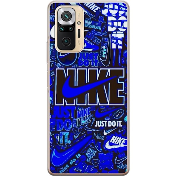 Xiaomi Redmi Note 10 Pro Läpinäkyvä kuori Nike