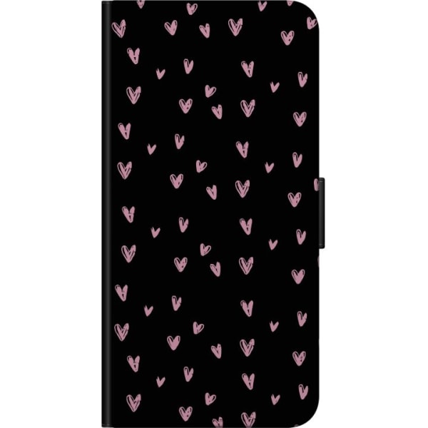 Samsung Galaxy Note10 Lite Plånboksfodral Små Hjärtan