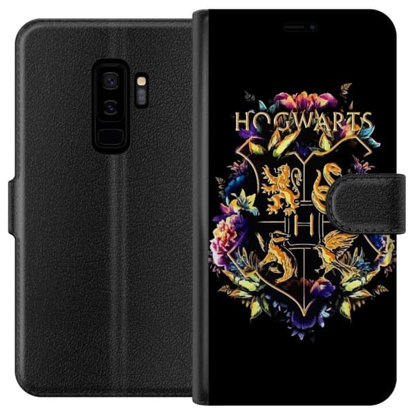 Kompatibel Tegnebogsetui til Samsung Galaxy S9+ Harry Potter - Hogwarts