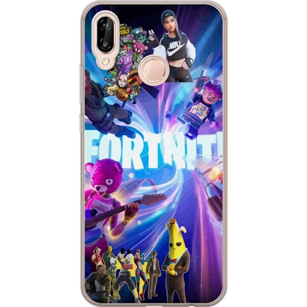 Huawei P20 lite Gjennomsiktig deksel Fortnite