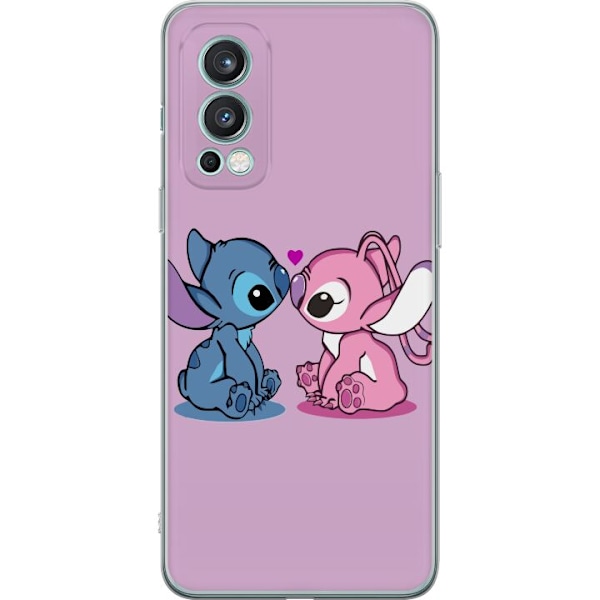 OnePlus Nord 2 5G Gjennomsiktig deksel lilo & stitch 2025