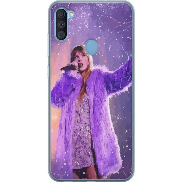 Samsung Galaxy A11 Gjennomsiktig deksel Taylor Swift