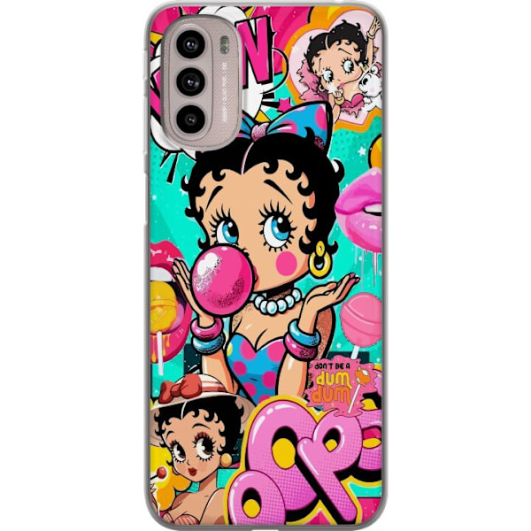 Motorola Moto G41 Gjennomsiktig deksel Betty Boop