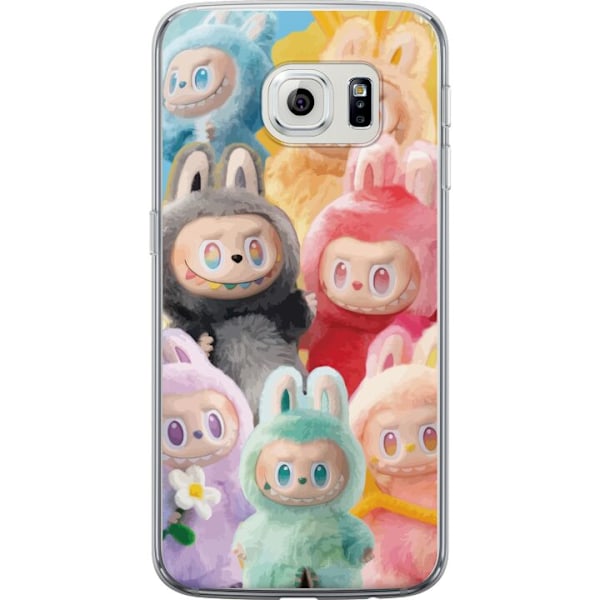 Samsung Galaxy S6 edge Läpinäkyvä kuori Labubu Luonnos Tyyli