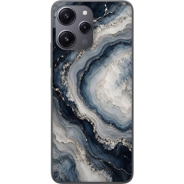Kompatibelt Mobildeksel til Xiaomi Redmi 12 Nattagat blå
