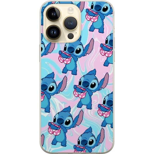 Apple iPhone 15 Pro Max Gennemsigtig cover Stitch Retro