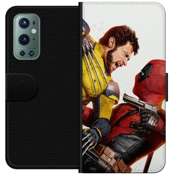 Yhteensopiva Lompakkokotelo OnePlus 9 Pro Deadpool & Wolverine