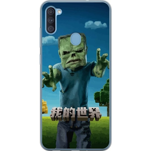 Samsung Galaxy A11 Läpinäkyvä kuori A Minecraft Movie