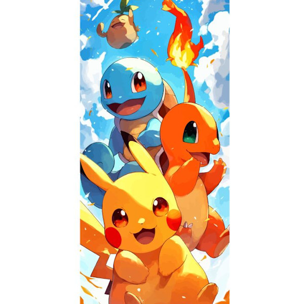 Apple iPhone 13 Pro Lompakkokotelo Pocket Creatures - innoittanut Pokémonista mainitsematta nimeä