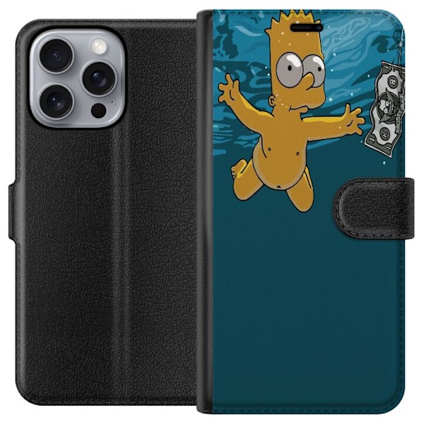 Apple iPhone 16 Pro Max Lommeboketui Bart Simpson