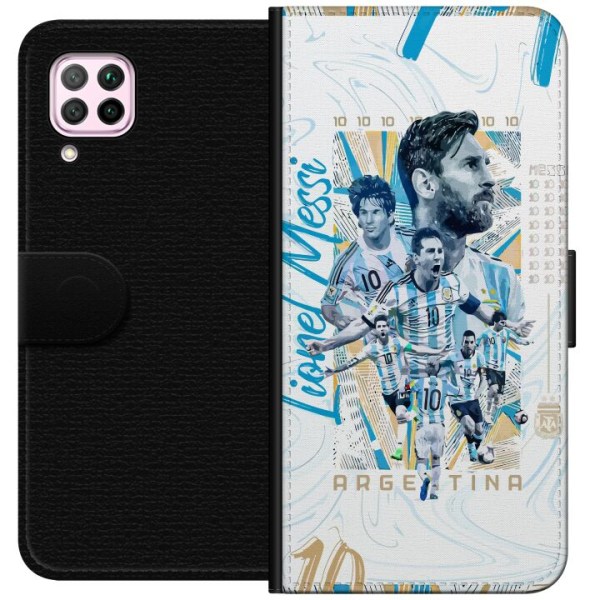 Huawei P40 lite Lompakkokotelo Lionel Messi