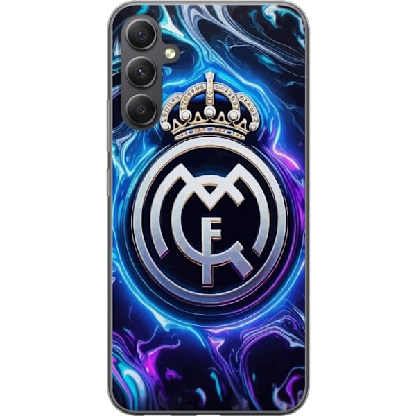 Samsung Galaxy A15 5G Läpinäkyvä kuori Real Madrid