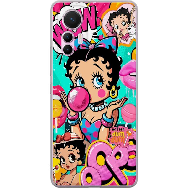 Xiaomi 12 Lite Genomskinligt Skal Betty Boop