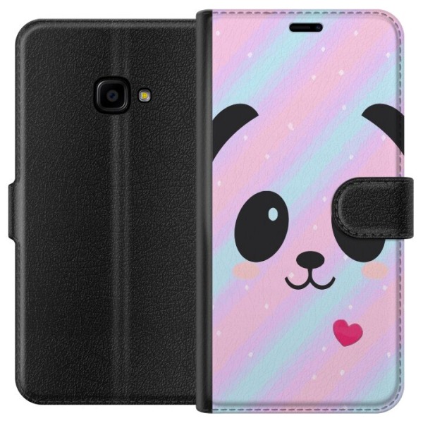 Samsung Galaxy Xcover 4 Plånboksfodral Regnbåge Panda