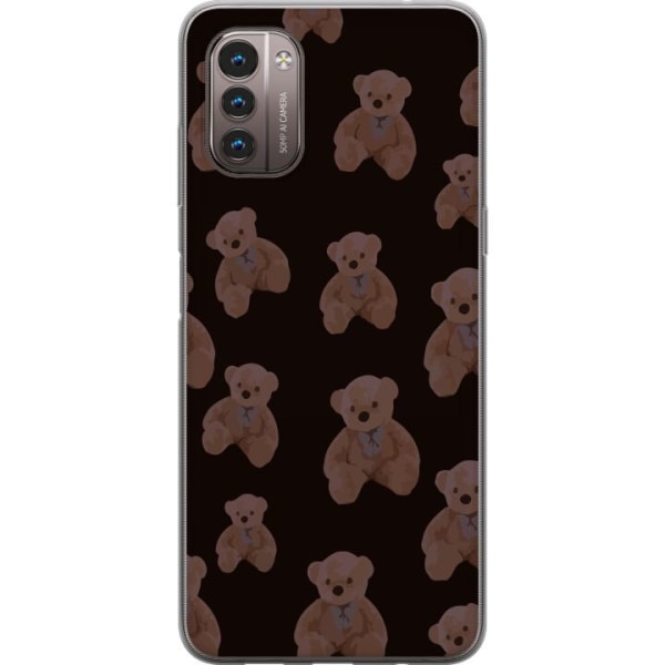 Nokia G21 Gennemsigtig cover En bjørn flere bjørne