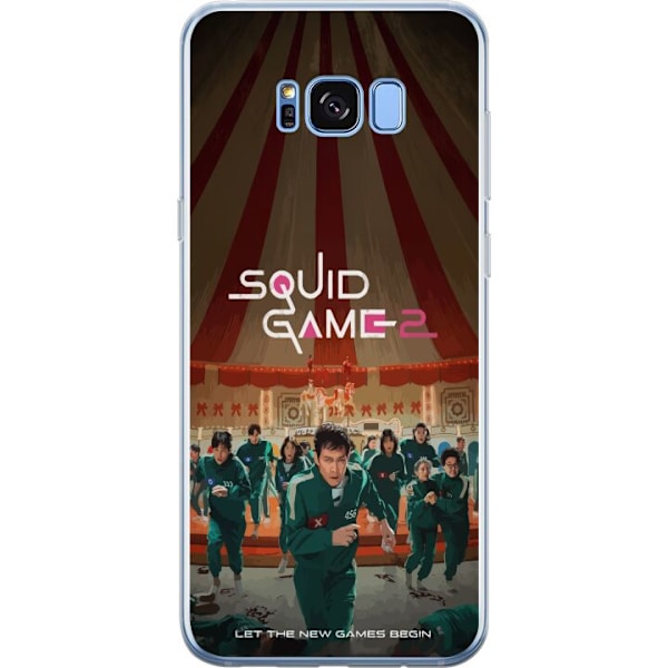 Samsung Galaxy S8+ Läpinäkyvä kuori Squid Game