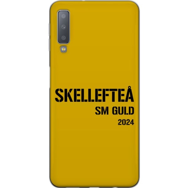 Samsung Galaxy A7 (2018) Genomskinligt Skal Skellefteå SM GUL