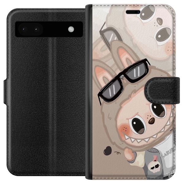Google Pixel 6a Lommeboketui Labubu Rainbow Chaos