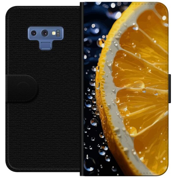 Samsung Galaxy Note9 Lompakkokotelo Appelsiini