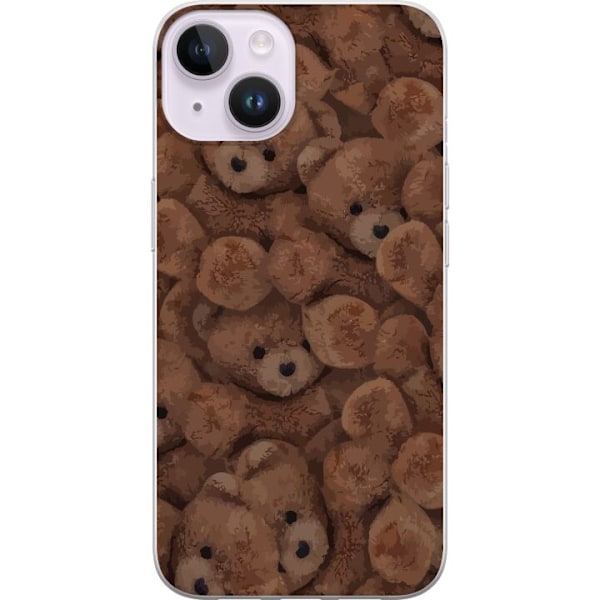 Apple iPhone 14 Gennemsigtig cover Teddy