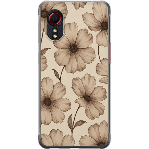 Samsung Galaxy Xcover 5 Läpinäkyvä kuori Pastel Rush