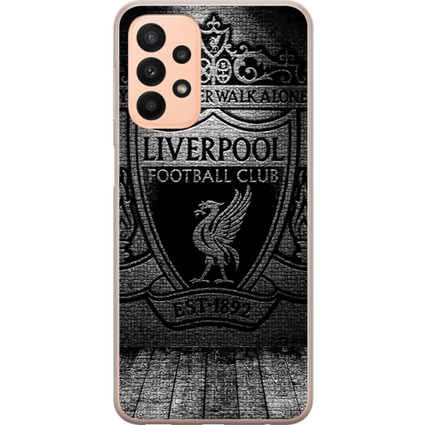 Samsung Galaxy A23 5G Läpinäkyvä kuori Liverpool FC