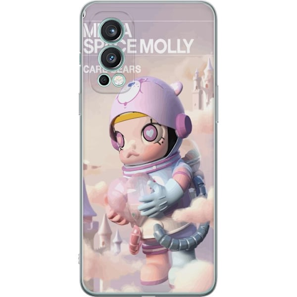 OnePlus Nord 2 5G Genomskinligt Skal Mega Space Molly Care Bears Series - Share Bear Edition