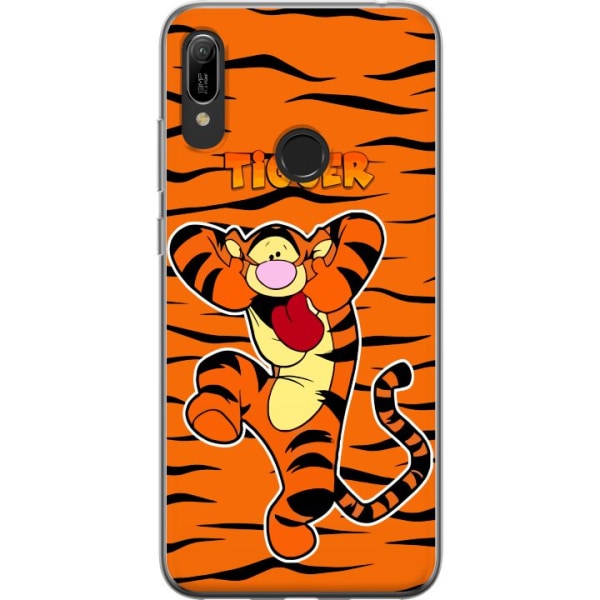 Huawei Y6 (2019) Gennemsigtig cover Tiger