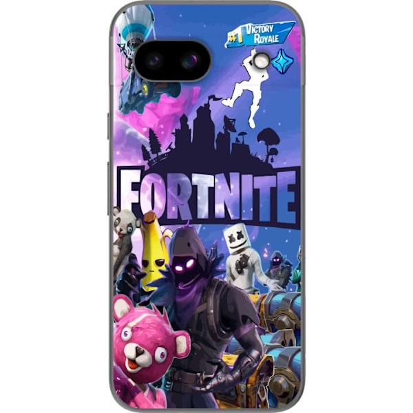 Google Pixel 8a Läpinäkyvä kuori Fortnite