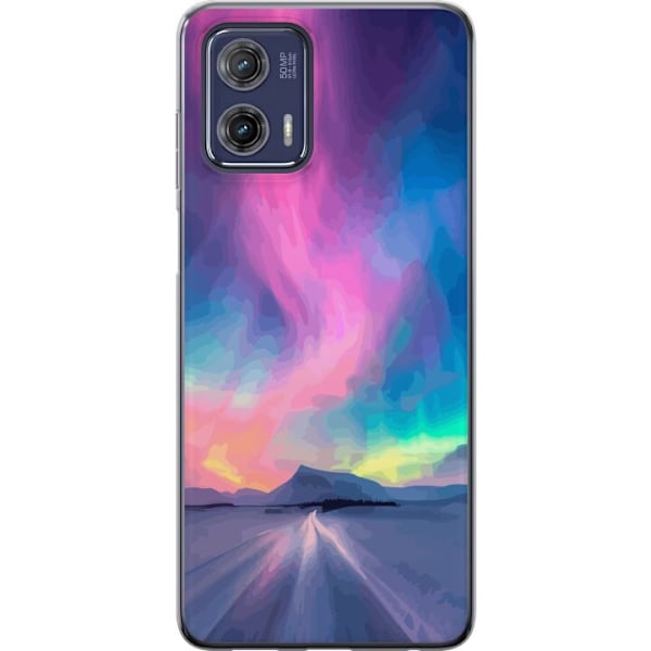 Motorola Moto G73 Gennemsigtig cover Nordlys