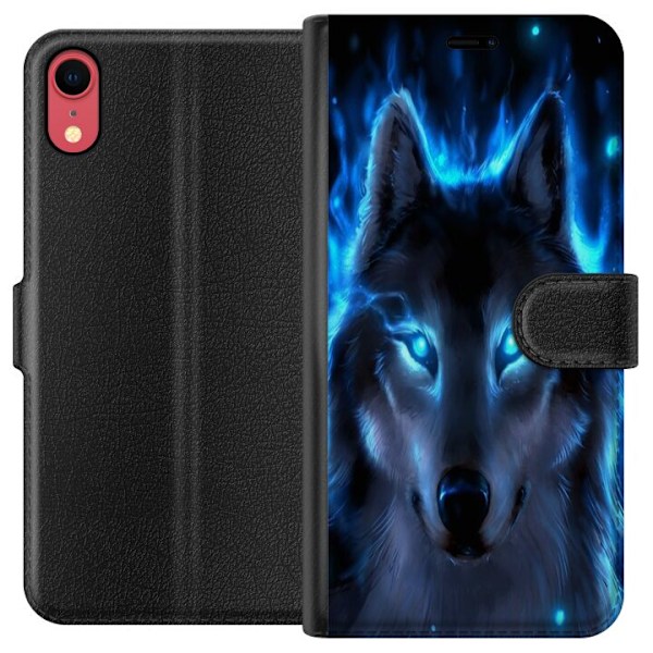 Apple iPhone XR Tegnebogsetui Ulve
