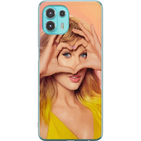 Motorola Edge 20 Lite Genomskinligt Skal Taylor Swift