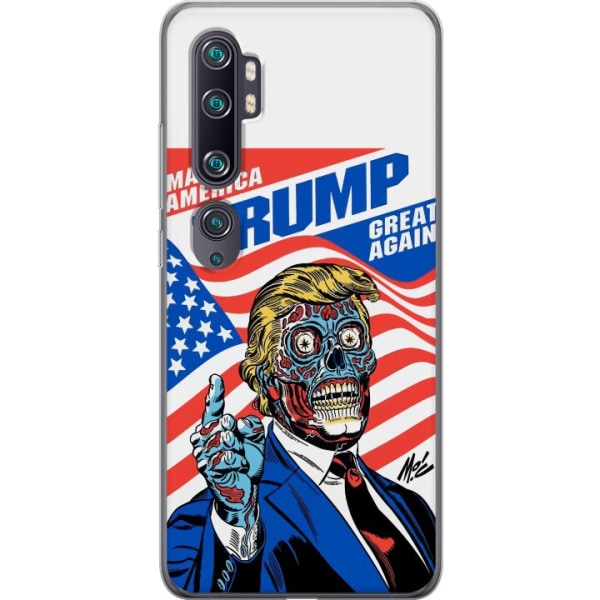 Xiaomi Mi Note 10 Gennemsigtig cover  Trump