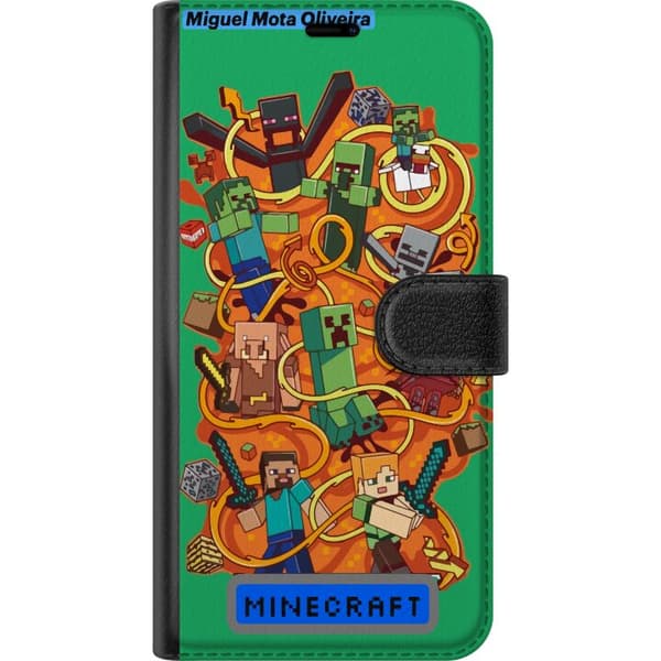 Yhteensopiva Lompakkokotelo Apple iPhone 13 mini Minecraft