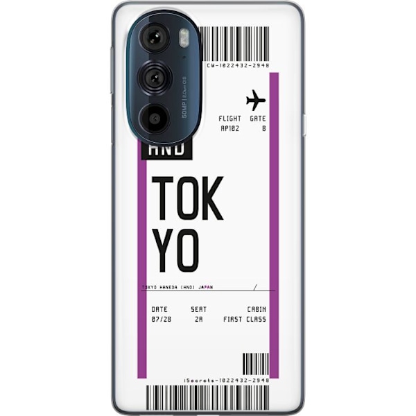 Motorola Edge 30 Pro Genomskinligt Skal Tokyo