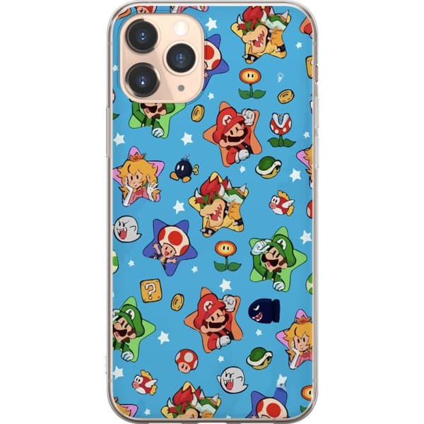Kompatibelt Mobilskal till Apple iPhone 11 Pro Nintendo Mario Mönster Switch Game