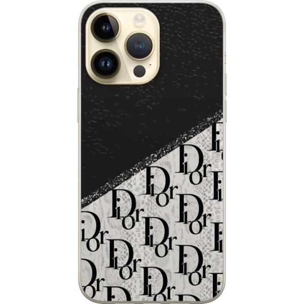 Apple iPhone 15 Pro Max Gennemsigtig cover Dior