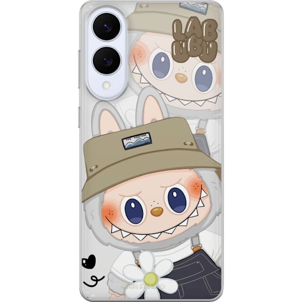 Samsung Galaxy S25 Edge Läpinäkyvä kuori Labubu Minimal Moo