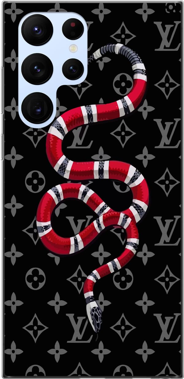 Kompatibelt Mobilskal till Samsung Galaxy S22 Ultra 5G Snake