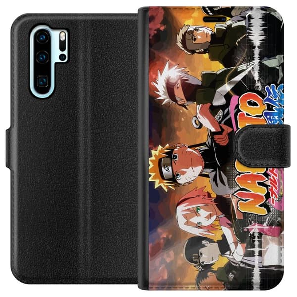 Kompatibelt Lommeboketui til Huawei P30 Pro Naruto
