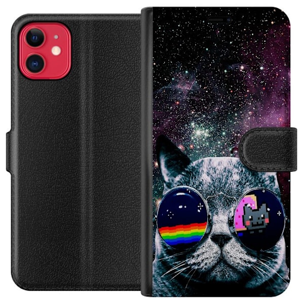 Apple iPhone 11 Tegnebogsetui Rumkat