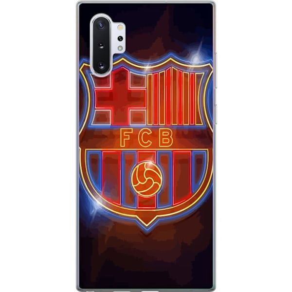 Samsung Galaxy Note10+ Läpinäkyvä kuori FC Barcelona