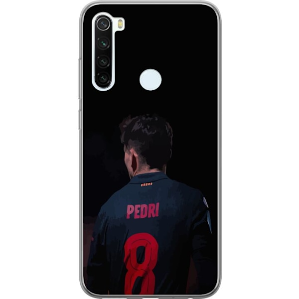 Xiaomi Redmi Note 8 Genomskinligt Skal Pedri FC Barcelona Fotb