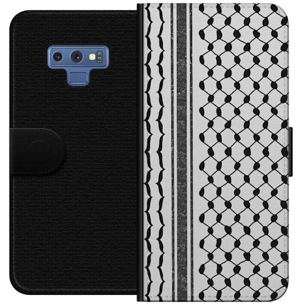 Samsung Galaxy Note9 Lompakkokotelo Palestiinalainen kuvio - p