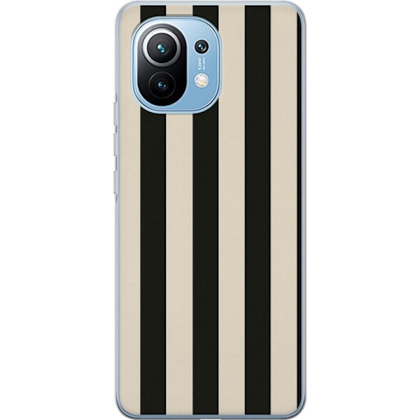 Xiaomi Mi 11 Genomskinligt Skal Line Flow